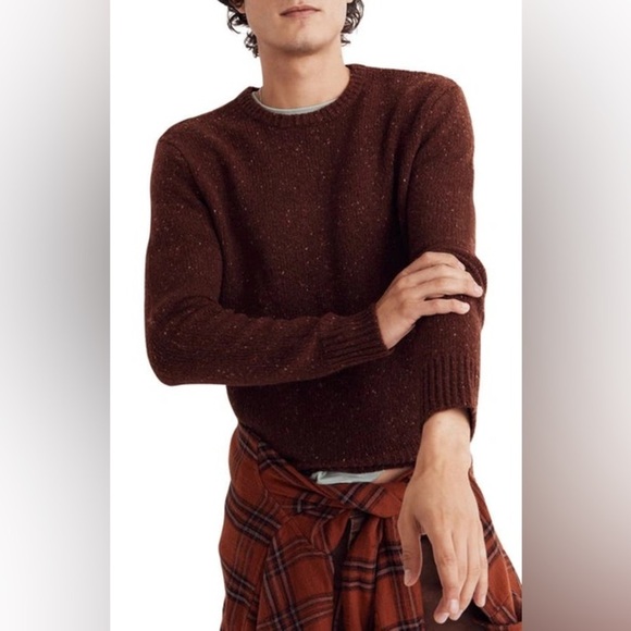 Madewell Donegal Merino Wool Alpaca Crewneck Sweater NWT - Picture 1 of 10